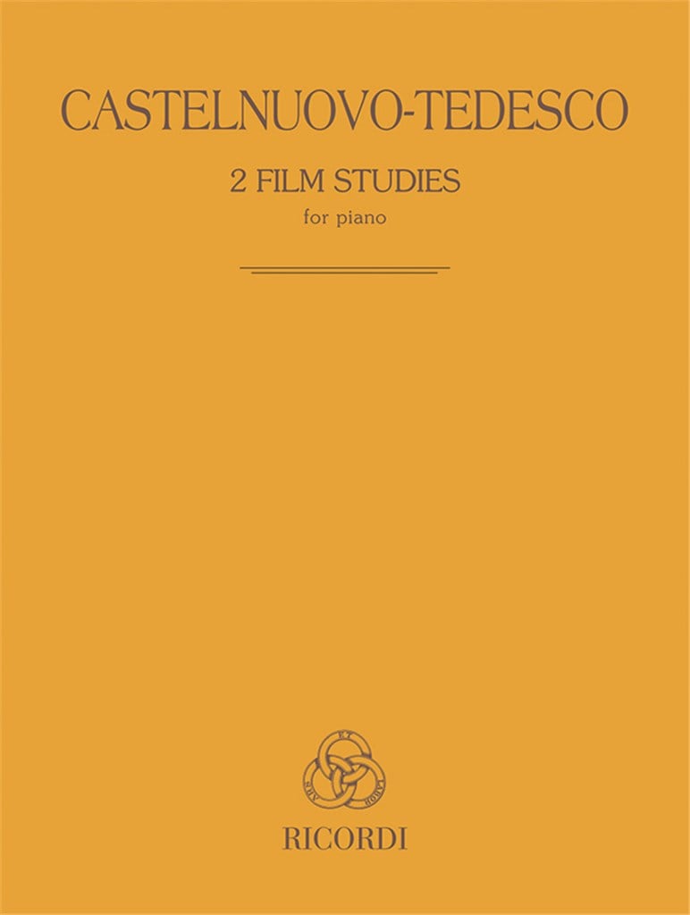 2 Film Studies for piano